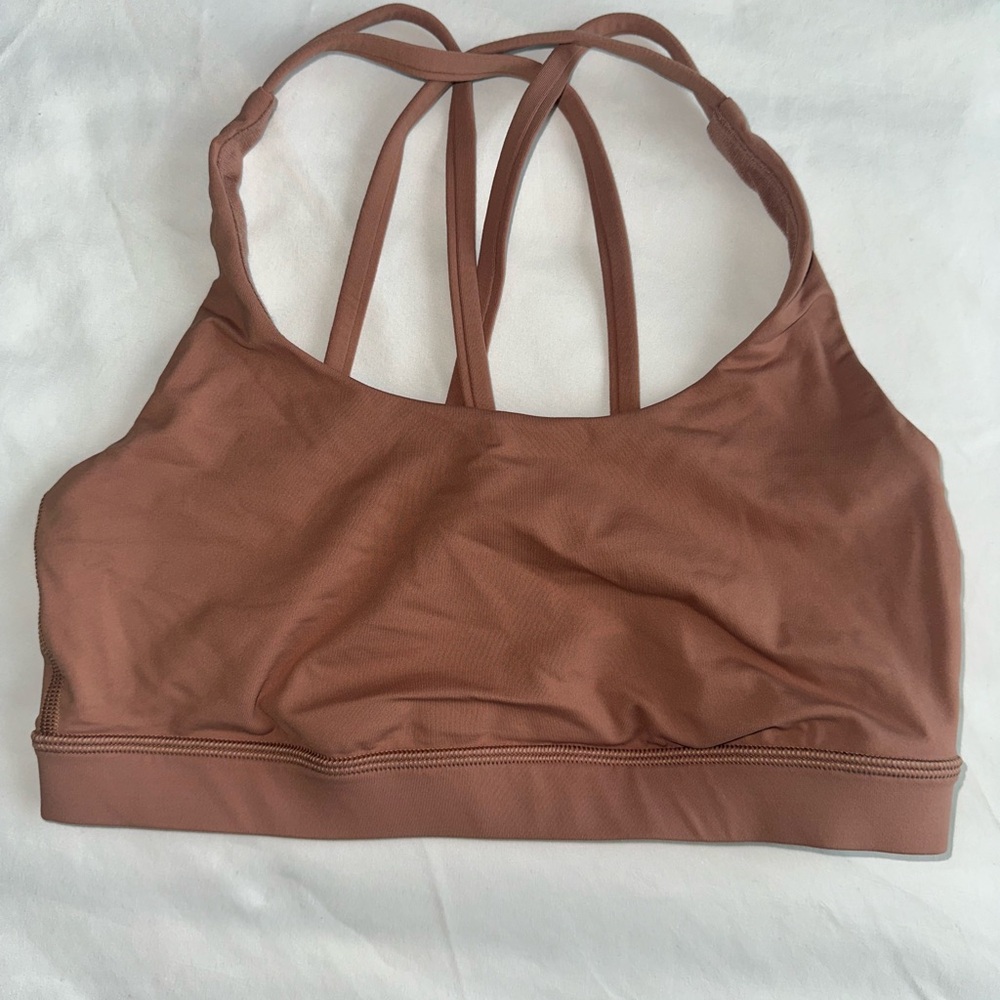 Lululemon Athletica Brown Strappy Sports Bra